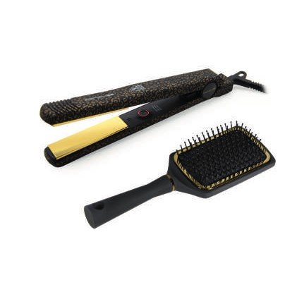 Plancha C-Style Gold Leopard Soft Touch + Paddle Corioliss