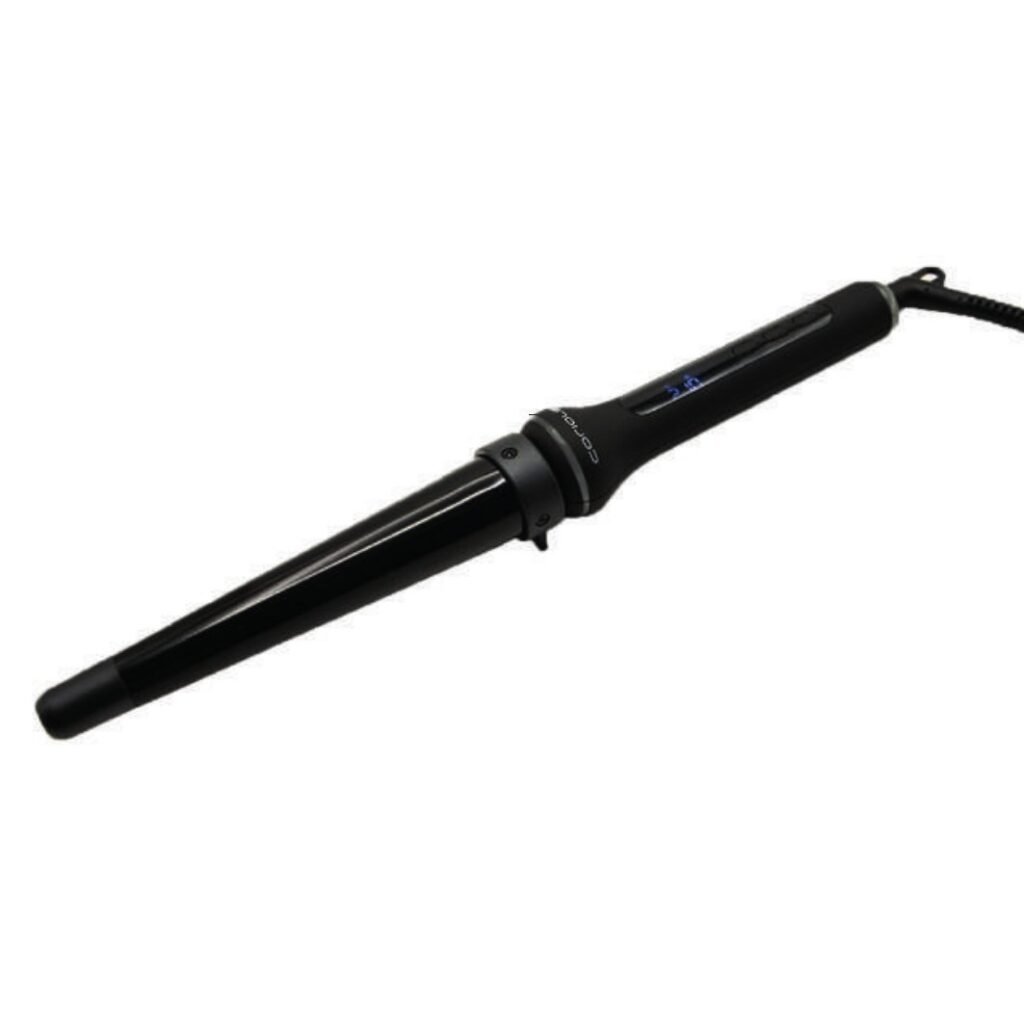 Rizador Glamour Wand Black Soft Touch Digital Corioliss